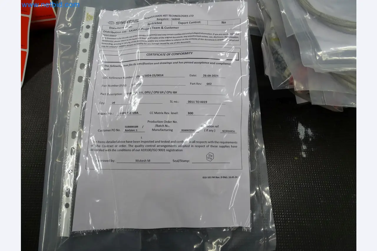 LILIUM eAircraft GmbH / LILIUM GmbH; Maschinen, Testanlagen und Betriebsausstattungen zur Herstellung von eVTOL -3