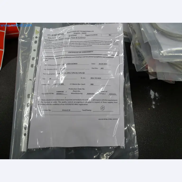 LILIUM eAircraft GmbH / LILIUM GmbH; Maschinen, Testanlagen und Betriebsausstattungen zur Herstellung von eVTOL -3