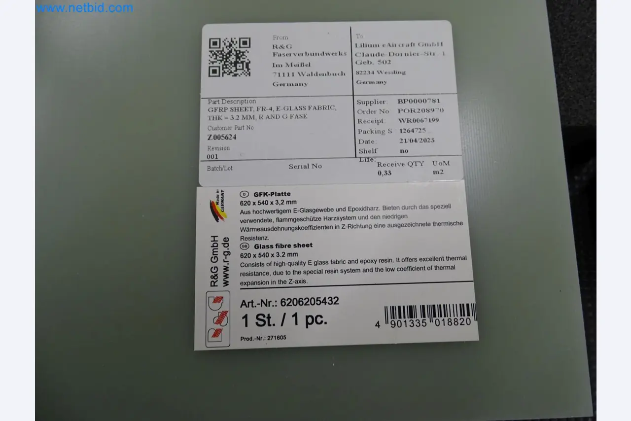 LILIUM eAircraft GmbH / LILIUM GmbH; Maschinen, Testanlagen und Betriebsausstattungen zur Herstellung von eVTOL -2