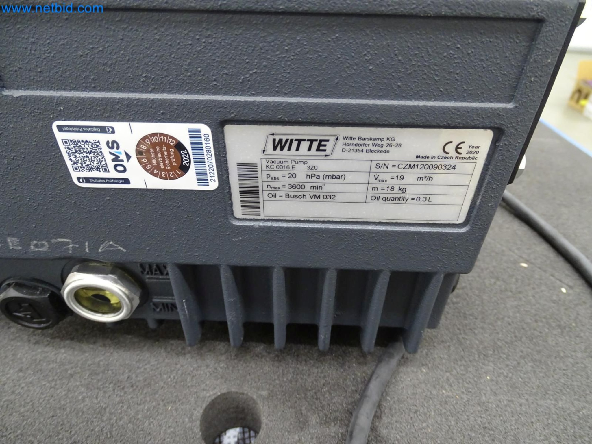 LILIUM eAircraft GmbH / LILIUM GmbH; Maschinen, Testanlagen und Betriebsausstattungen zur Herstellung von eVTOL -7