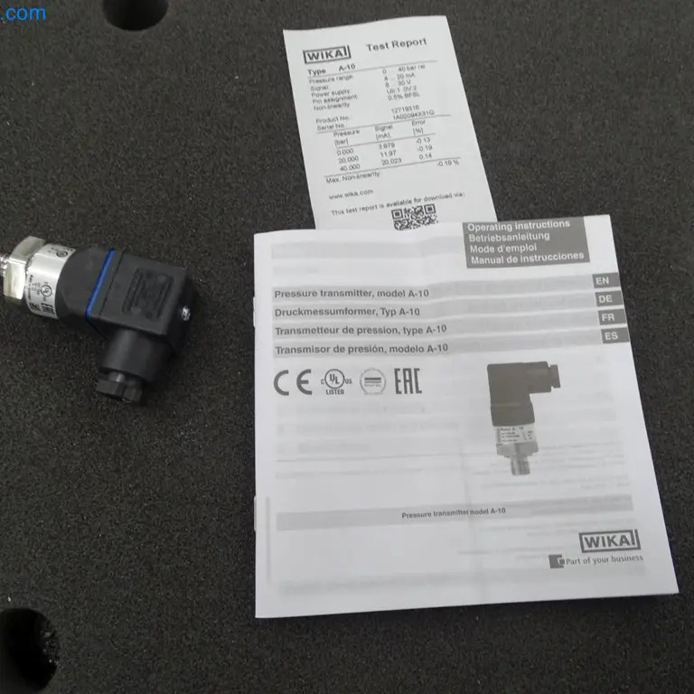 35 elektronische Drucktransmitter Wika A-10