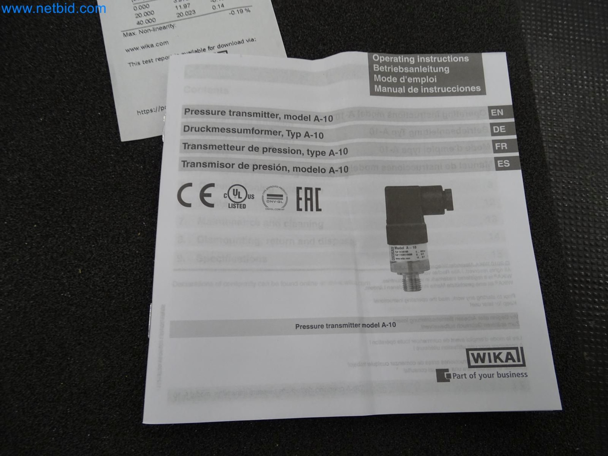 LILIUM eAircraft GmbH / LILIUM GmbH; Maschinen, Testanlagen und Betriebsausstattungen zur Herstellung von eVTOL -6