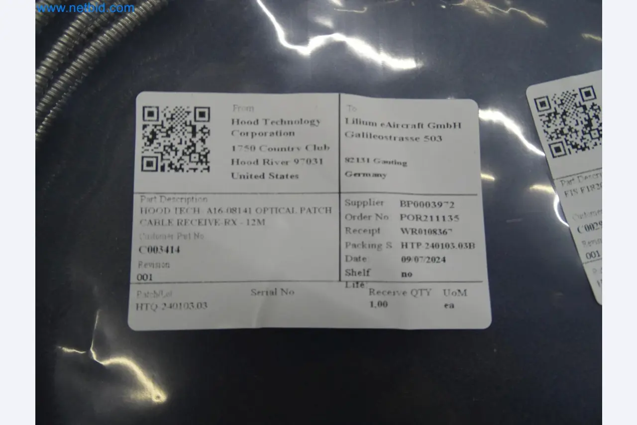 LILIUM eAircraft GmbH / LILIUM GmbH; Maschinen, Testanlagen und Betriebsausstattungen zur Herstellung von eVTOL -4