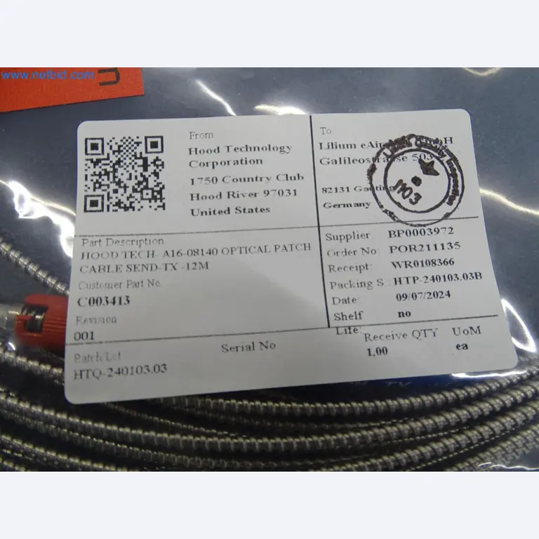 LILIUM eAircraft GmbH / LILIUM GmbH; Maschinen, Testanlagen und Betriebsausstattungen zur Herstellung von eVTOL -6