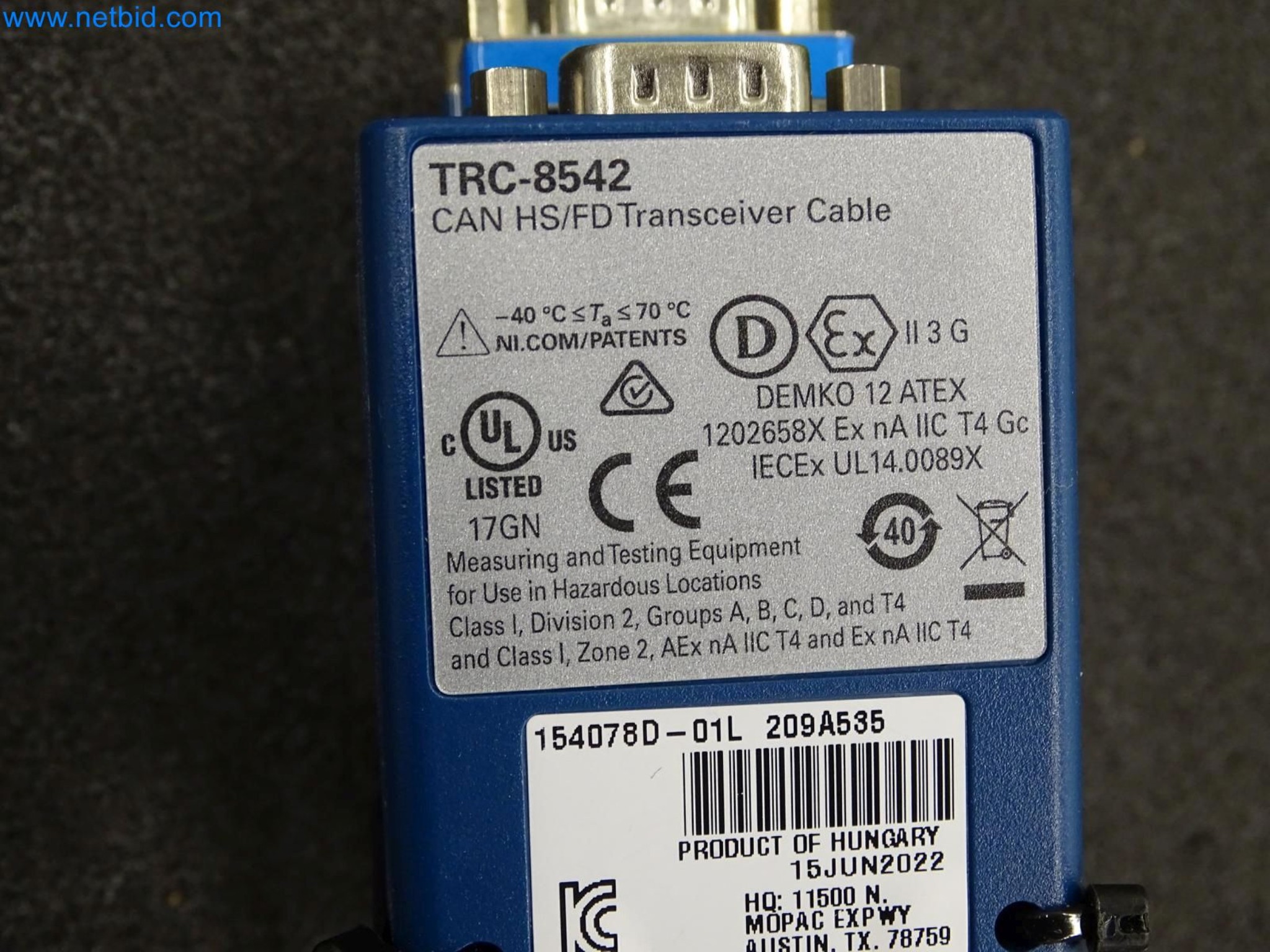 LILIUM eAircraft GmbH / LILIUM GmbH; Maschinen, Testanlagen und Betriebsausstattungen zur Herstellung von eVTOL -5