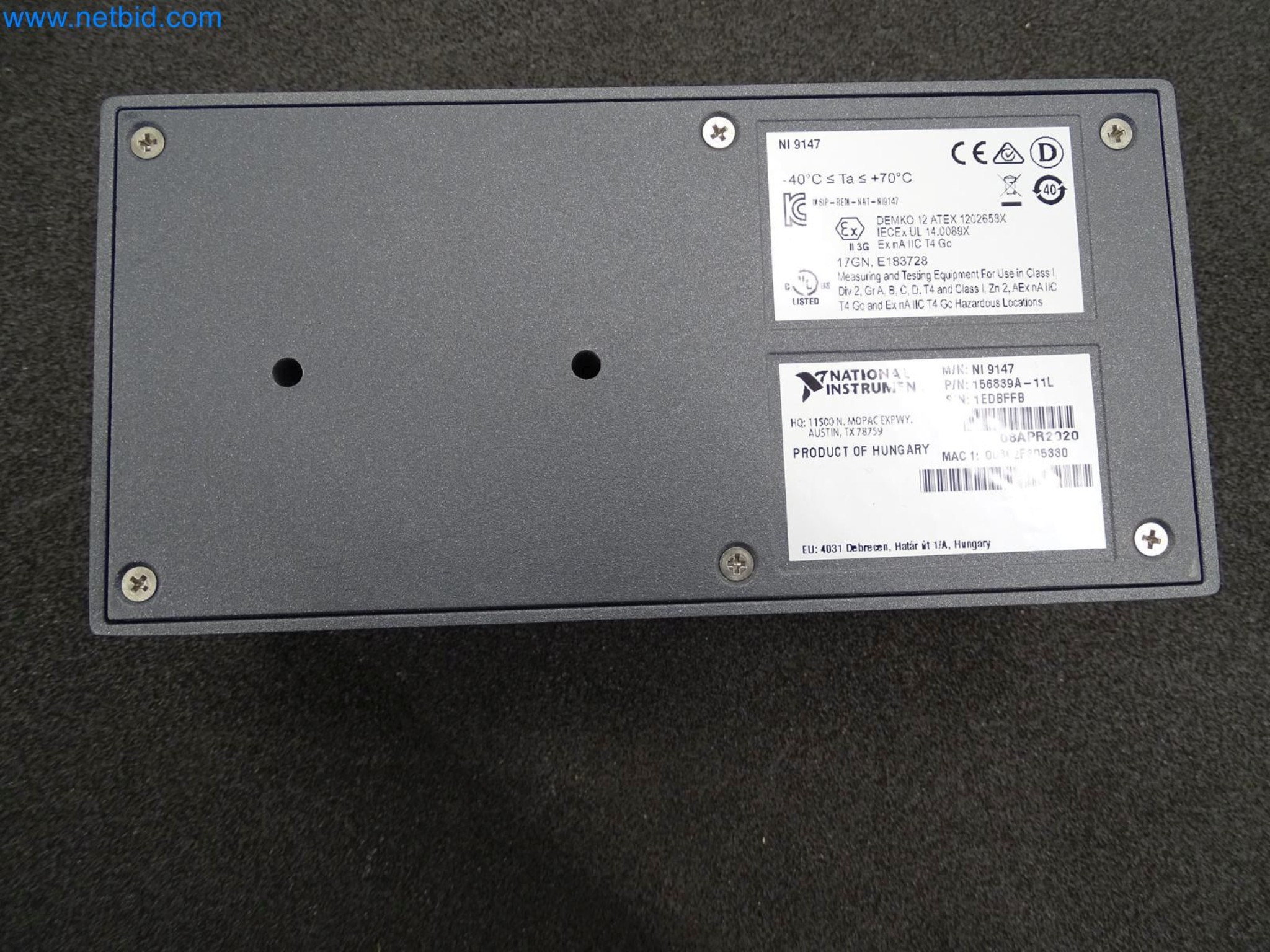 LILIUM eAircraft GmbH / LILIUM GmbH; Maschinen, Testanlagen und Betriebsausstattungen zur Herstellung von eVTOL -4