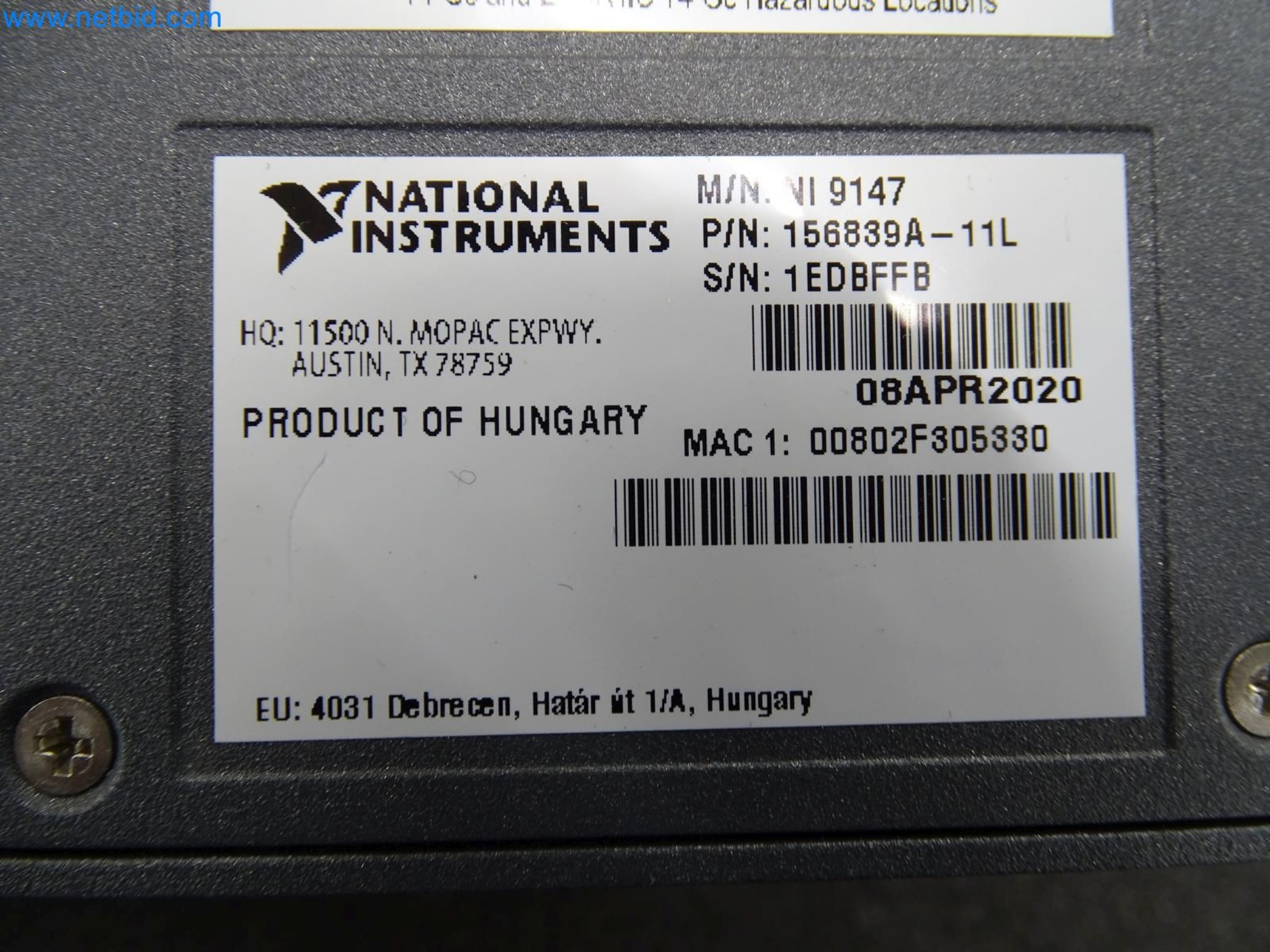 LILIUM eAircraft GmbH / LILIUM GmbH; Maschinen, Testanlagen und Betriebsausstattungen zur Herstellung von eVTOL -6