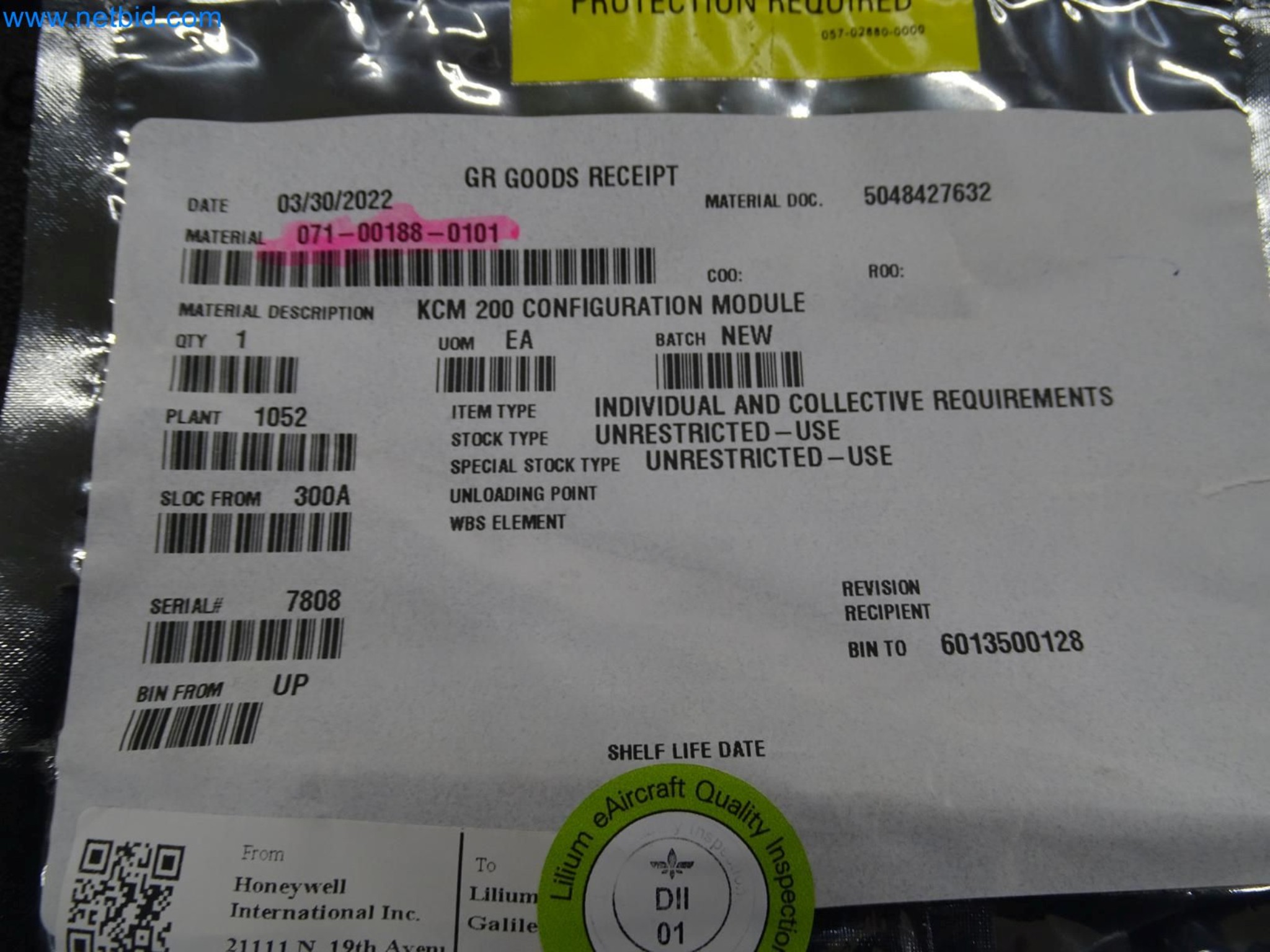 LILIUM eAircraft GmbH / LILIUM GmbH; Maschinen, Testanlagen und Betriebsausstattungen zur Herstellung von eVTOL -5