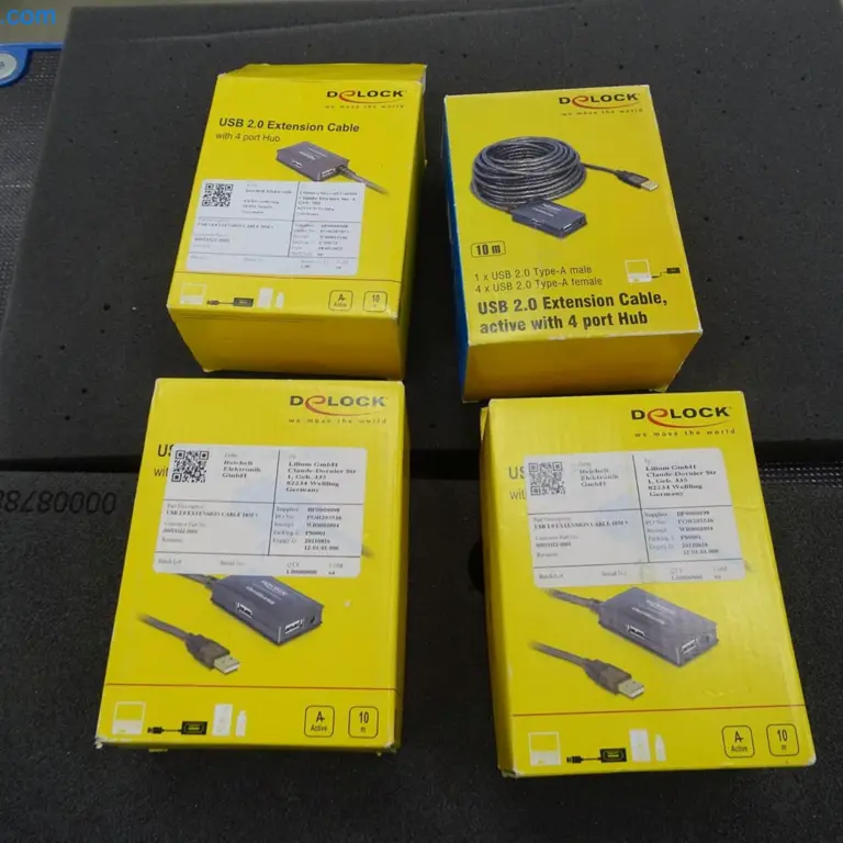 4 Cable de extensión De Lock