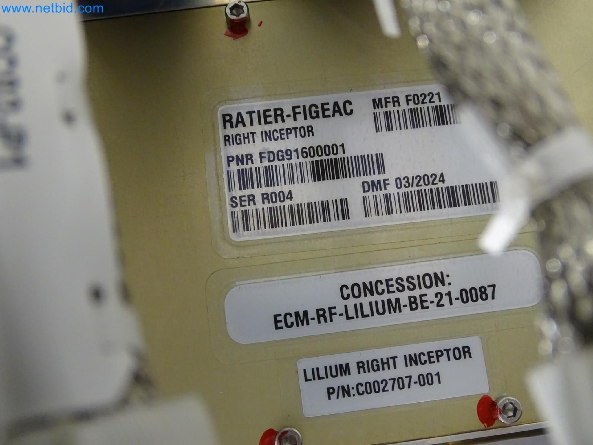 LILIUM eAircraft GmbH / LILIUM GmbH; machines, test systems and operating equipment for the production of eVTOLs-10