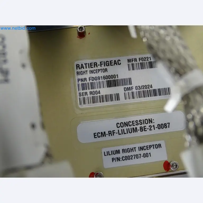 LILIUM eAircraft GmbH / LILIUM GmbH; machines, test systems and operating equipment for the production of eVTOLs-10