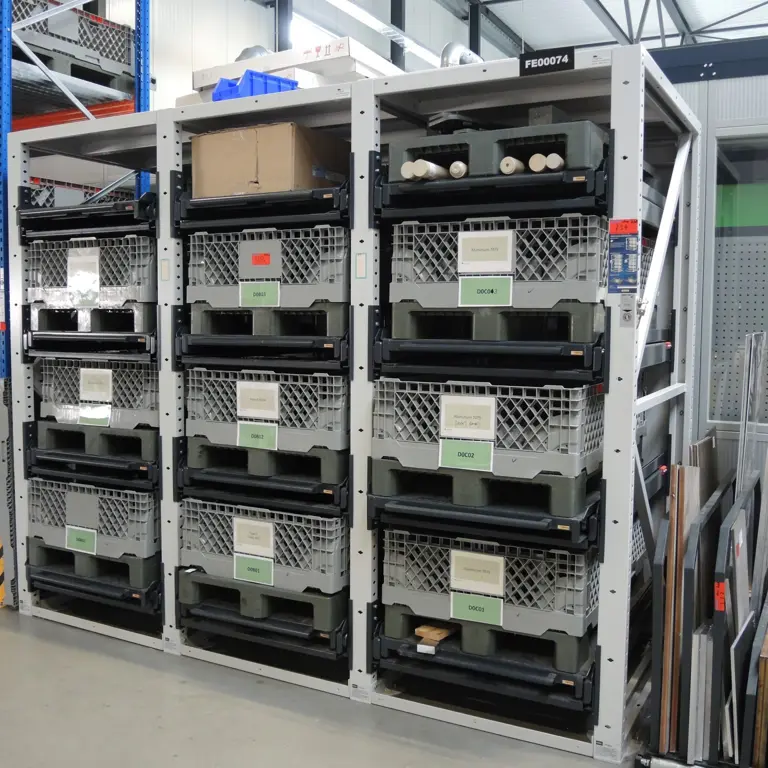 Schwerlastregal (OHNE Inhalt Rohmaterial) Kögl