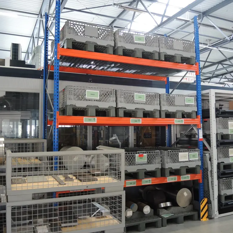 Palettenregal  (OHNE Inhalt Rohmaterial) Kaiser + Kraft S610