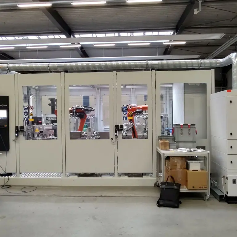 Automatic Pouch Battery Cell Welding System Baumann Pouch Cell Assembly Package CUSTUE-1001789