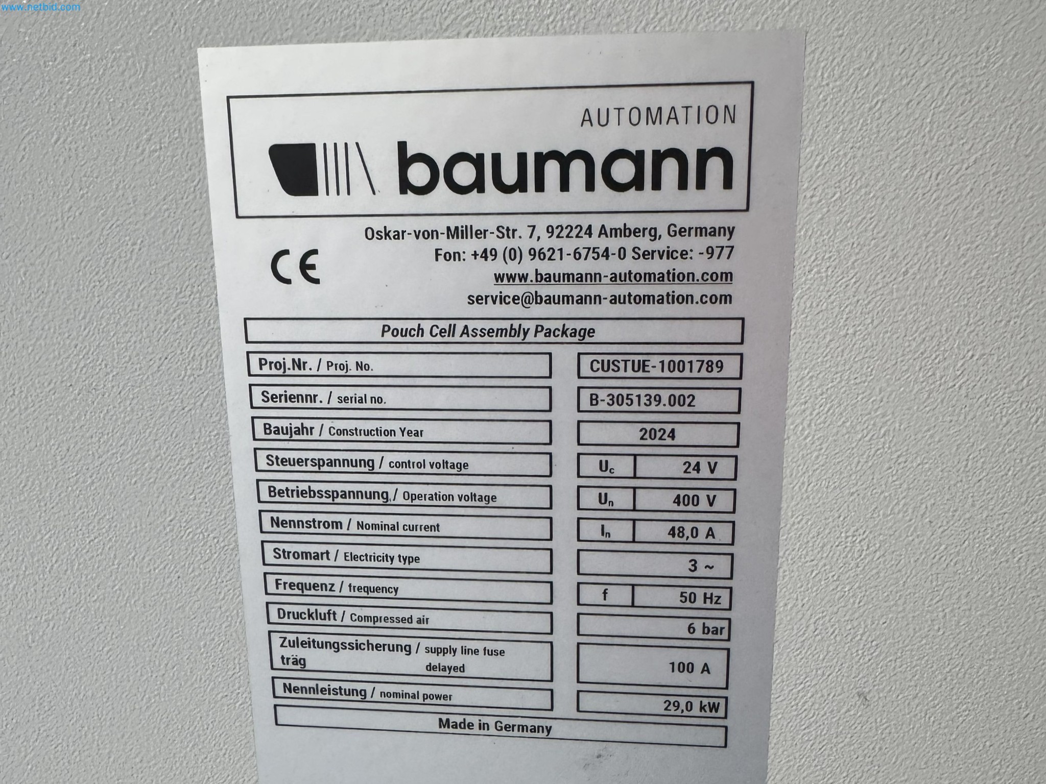 LILIUM eAircraft GmbH / Aftersale of pouch battery cell welding system and dual office container system-5