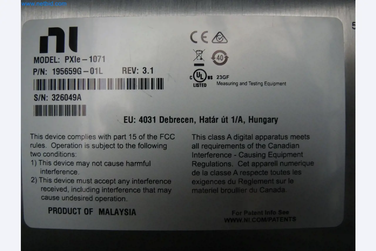 LILIUM eAircraft GmbH / LILIUM GmbH; machines, test systems and operating equipment for the production of eVTOLs-5