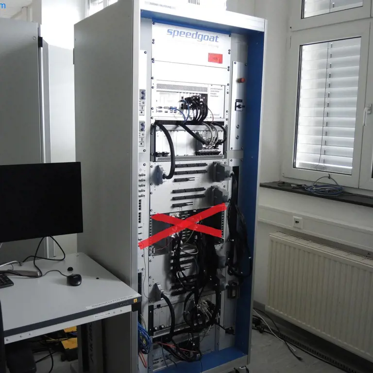 Zkušební zařízení HIL FCS (E005389) Speedgoat Pegasus Flight Control System