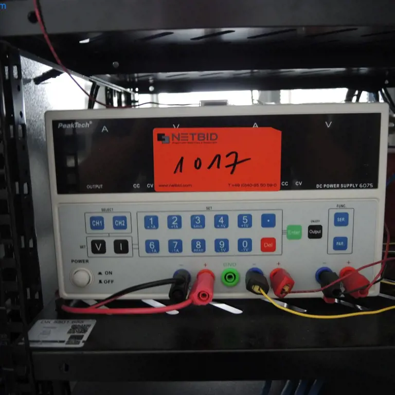 Laboratorní napájecí jednotka PeakTech DC Powersupply 6075