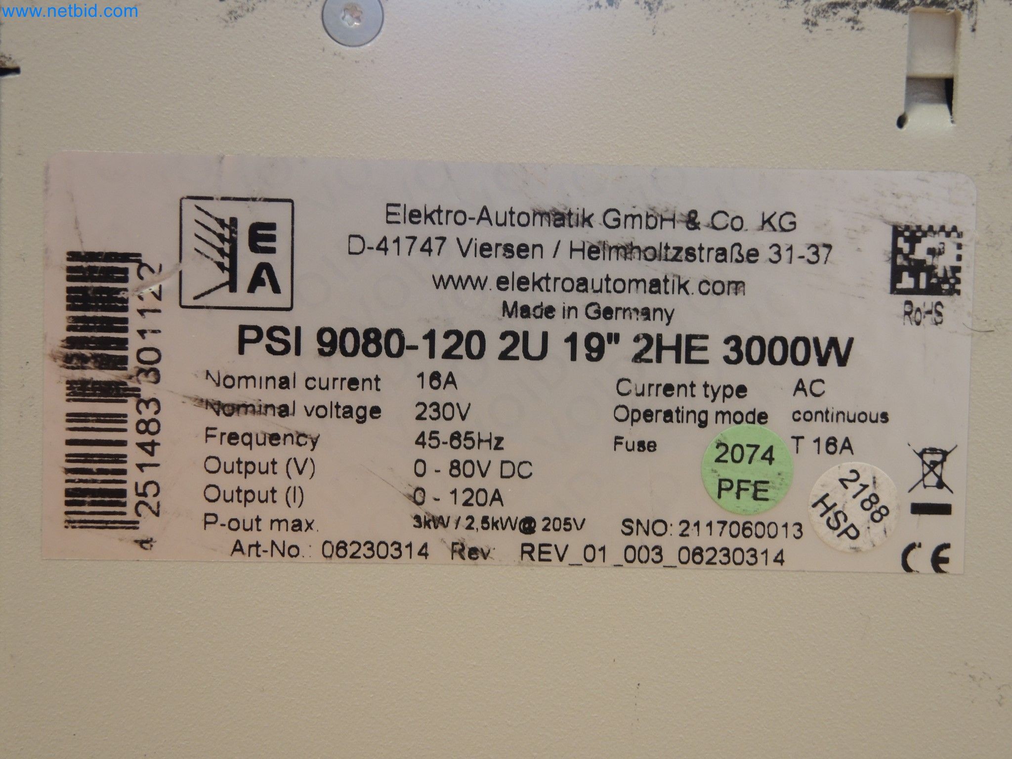 LILIUM eAircraft GmbH / LILIUM GmbH; technical equipment, avionics inventory, spare parts, and operating supplies for the manufacture of eVTOLs-6