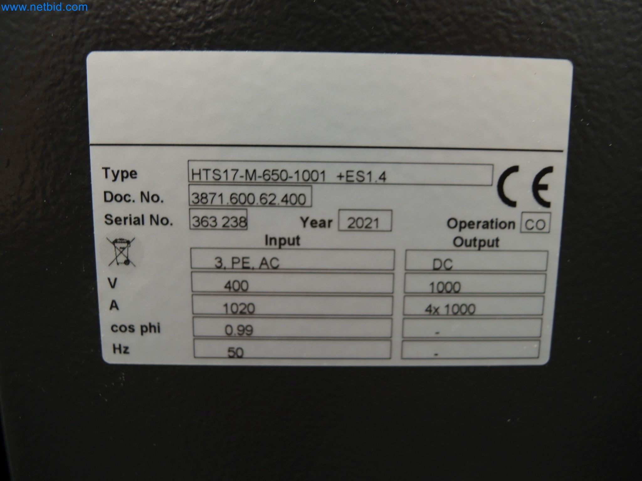 LILIUM eAircraft GmbH / LILIUM GmbH; technical equipment, avionics inventory, spare parts, and operating supplies for the manufacture of eVTOLs-10