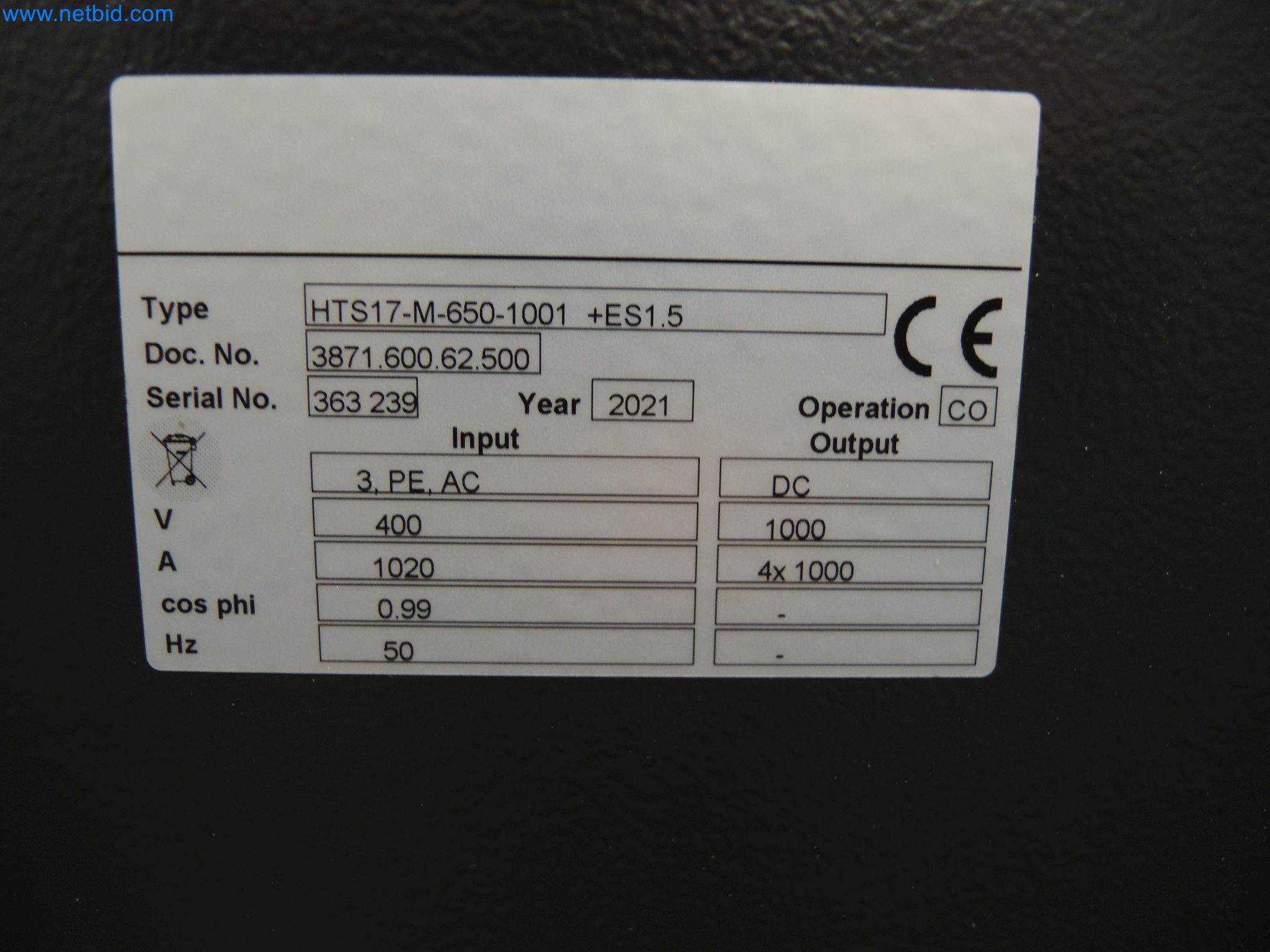 LILIUM eAircraft GmbH / LILIUM GmbH; technical equipment, avionics inventory, spare parts, and operating supplies for the manufacture of eVTOLs-11