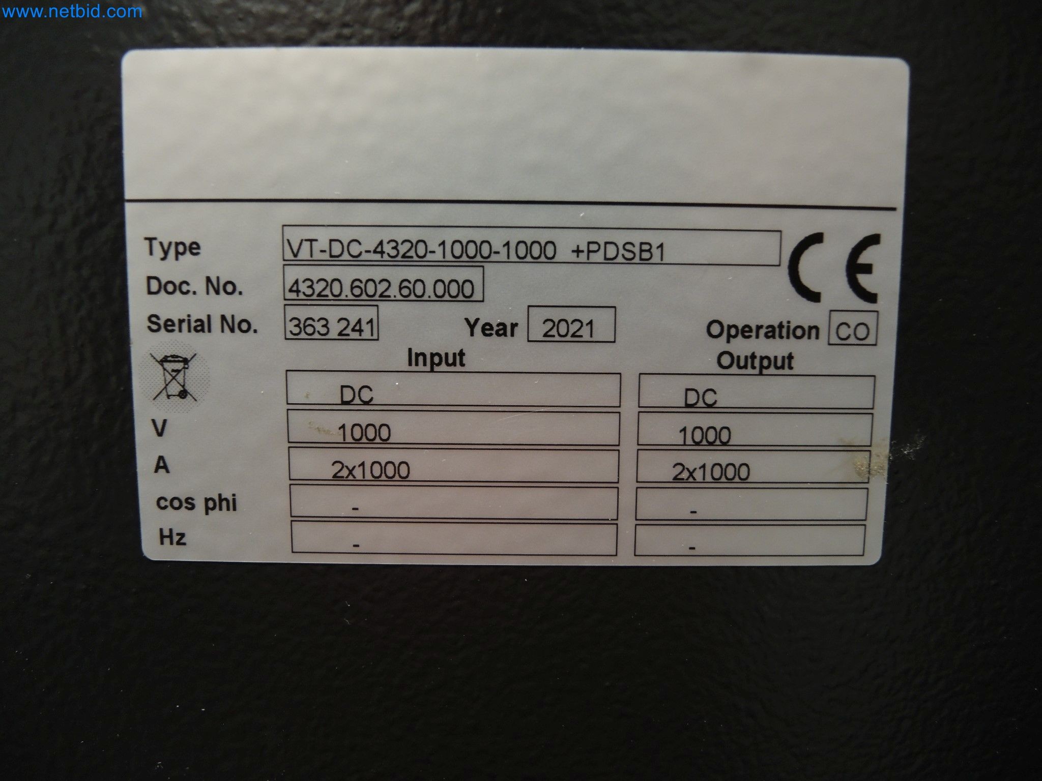 LILIUM eAircraft GmbH / LILIUM GmbH; technical equipment, avionics inventory, spare parts, and operating supplies for the manufacture of eVTOLs-2