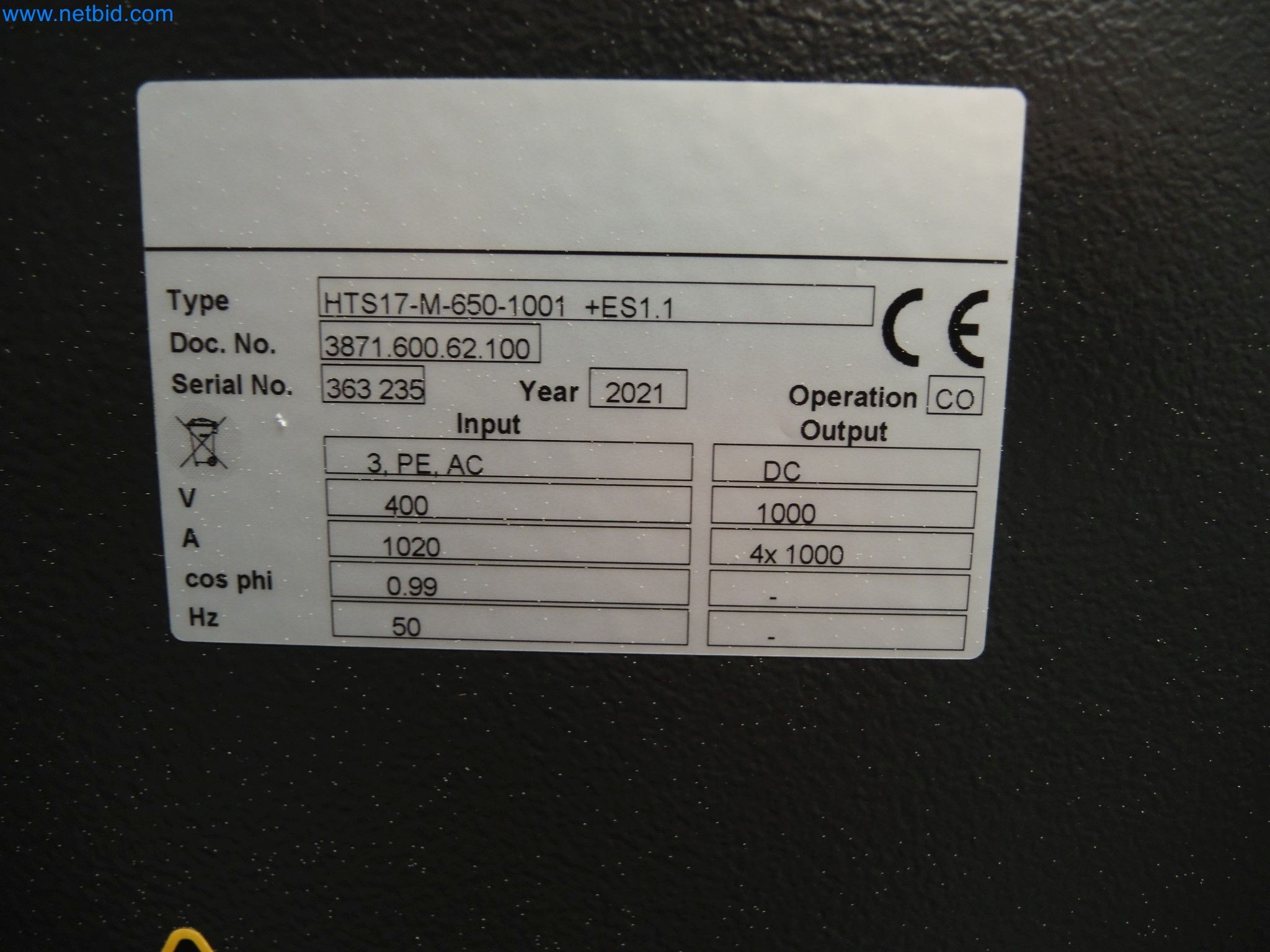 LILIUM eAircraft GmbH / LILIUM GmbH; technical equipment, avionics inventory, spare parts, and operating supplies for the manufacture of eVTOLs-6