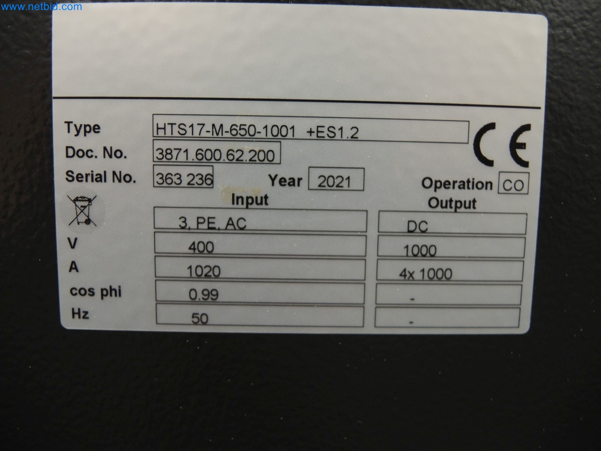 LILIUM eAircraft GmbH / LILIUM GmbH; technical equipment, avionics inventory, spare parts, and operating supplies for the manufacture of eVTOLs-7