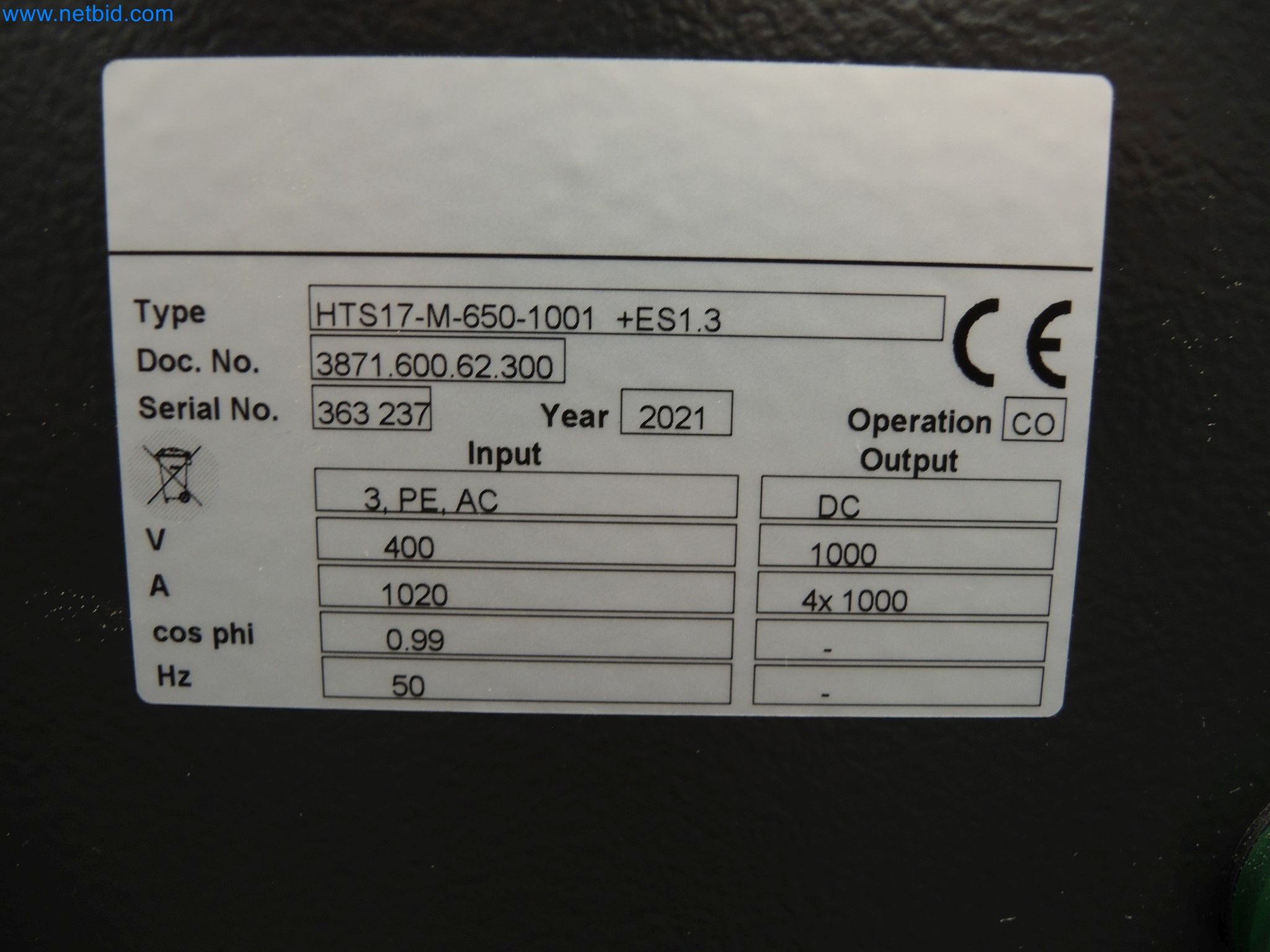 LILIUM eAircraft GmbH / LILIUM GmbH; technical equipment, avionics inventory, spare parts, and operating supplies for the manufacture of eVTOLs-9