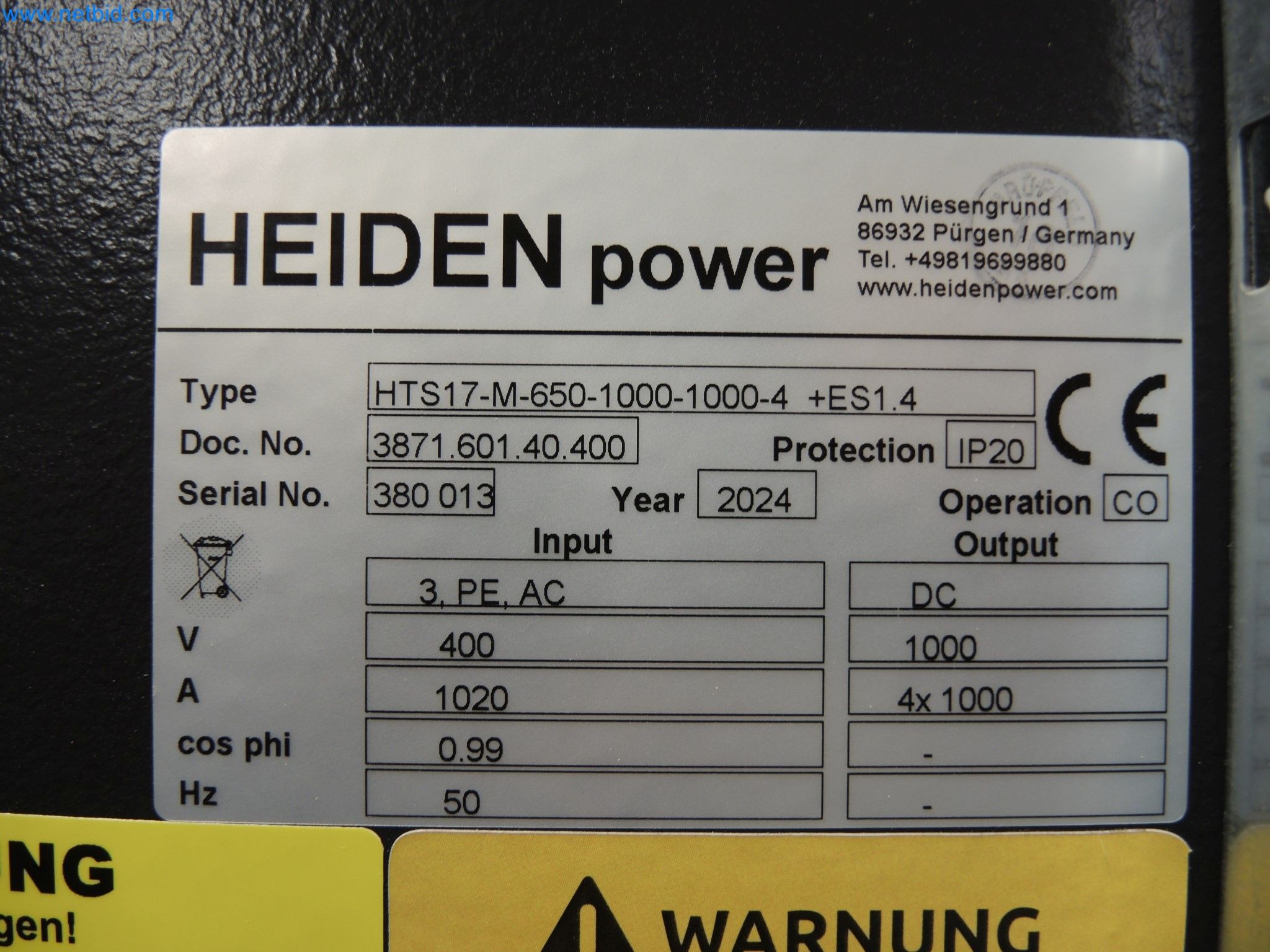 LILIUM eAircraft GmbH / LILIUM GmbH; machines, test systems and operating equipment for the production of eVTOLs-23