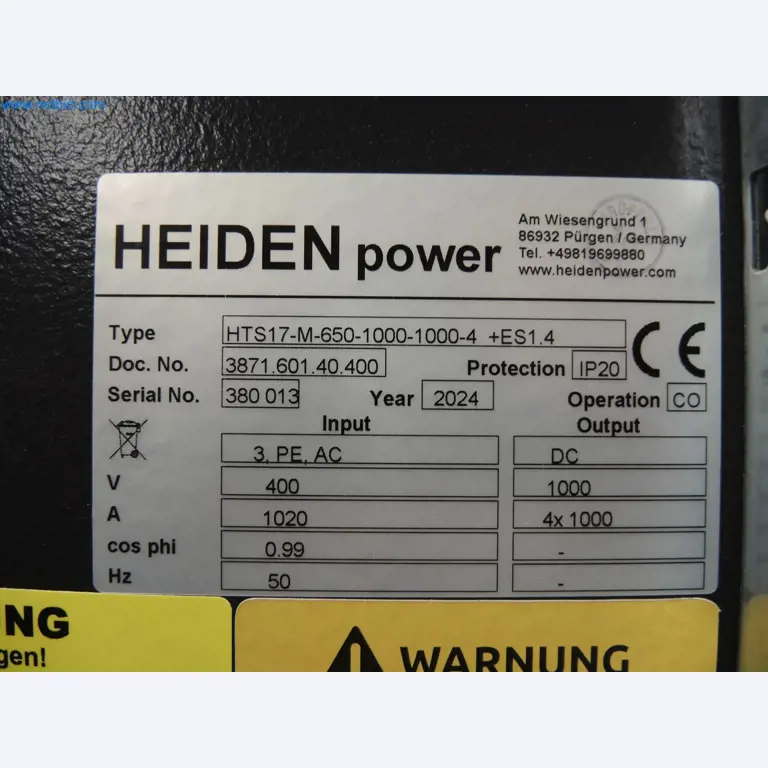 LILIUM eAircraft GmbH / LILIUM GmbH; machines, test systems and operating equipment for the production of eVTOLs-23