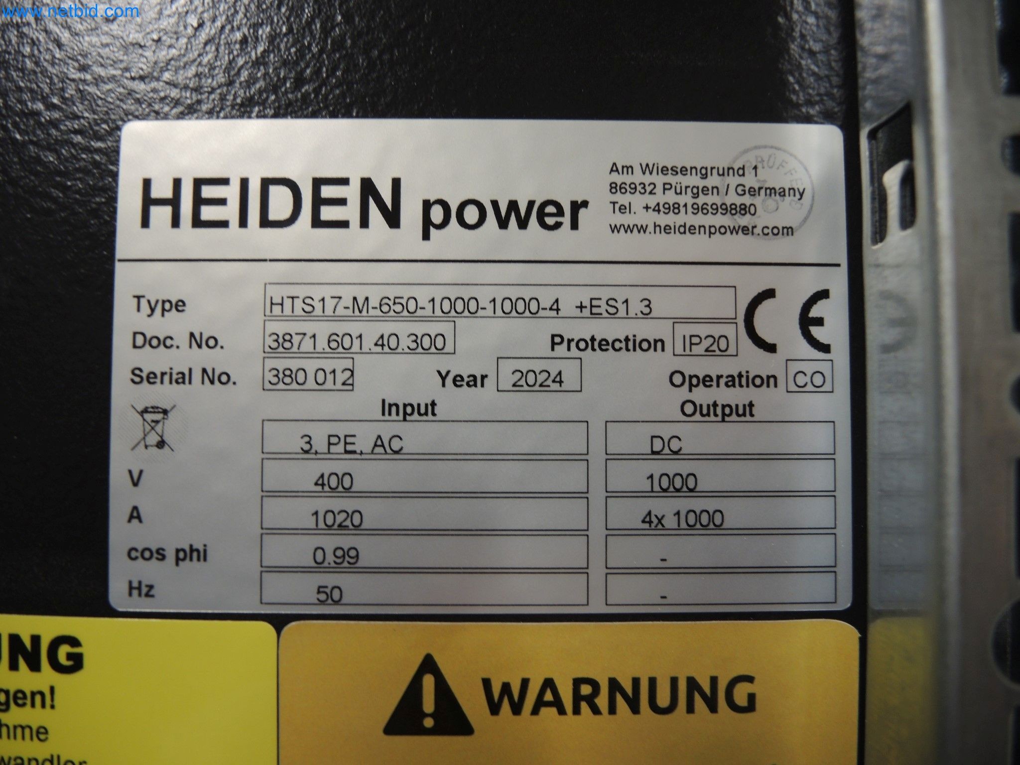 LILIUM eAircraft GmbH / LILIUM GmbH; machines, test systems and operating equipment for the production of eVTOLs-28