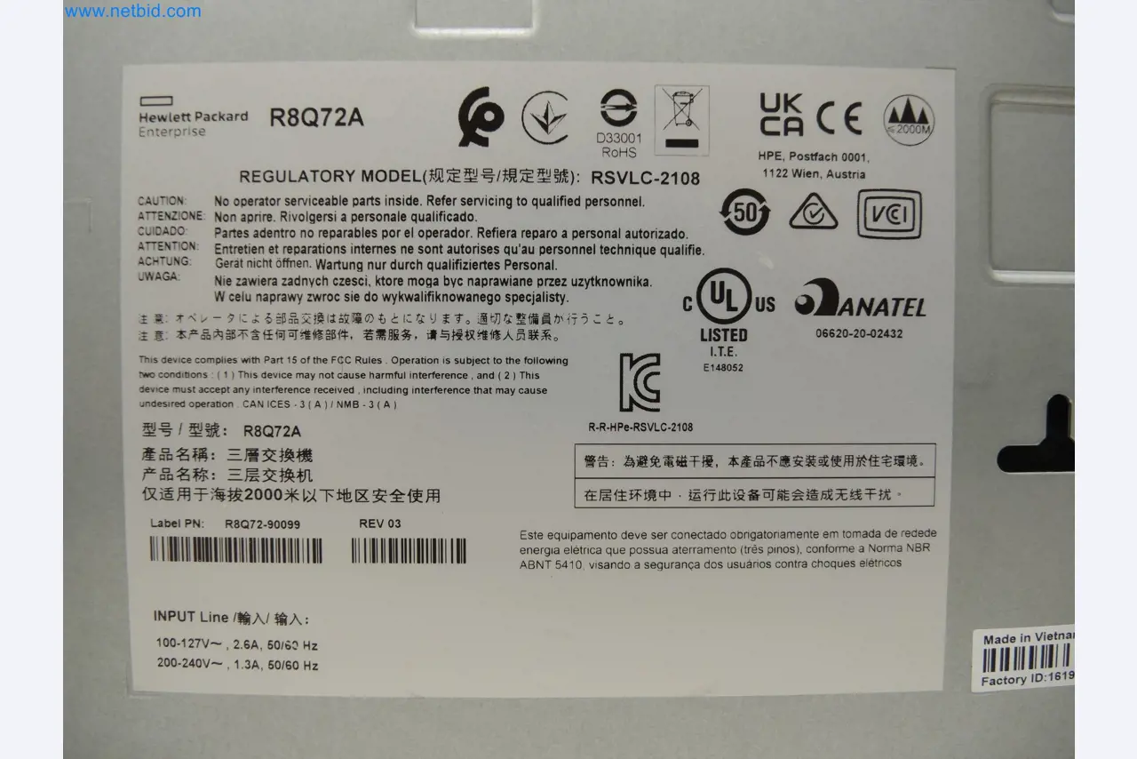 LILIUM eAircraft GmbH / LILIUM GmbH; Maschinen, Testanlagen und Betriebsausstattungen zur Herstellung von eVTOL -5