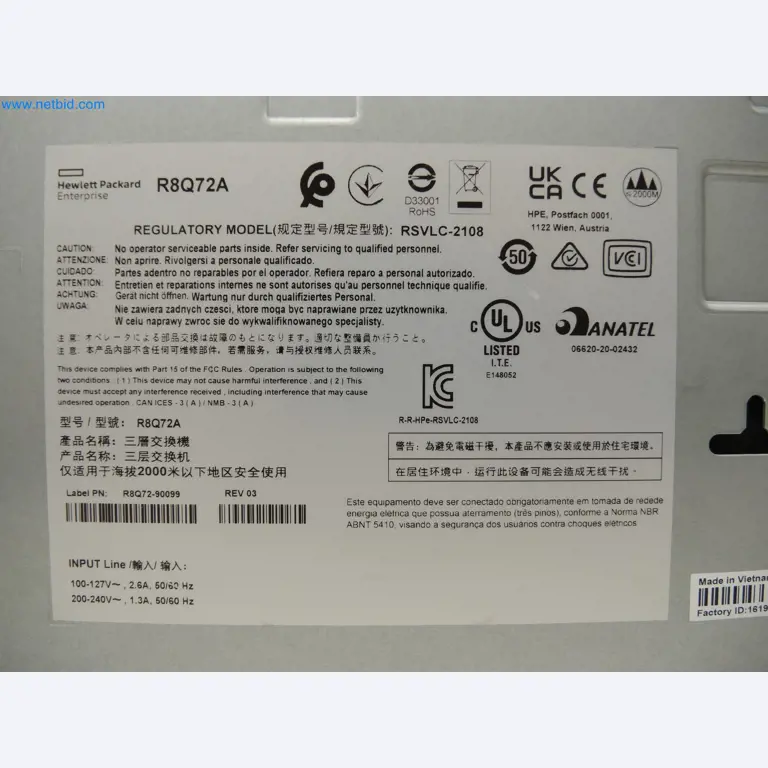 LILIUM eAircraft GmbH / LILIUM GmbH; Maschinen, Testanlagen und Betriebsausstattungen zur Herstellung von eVTOL -5