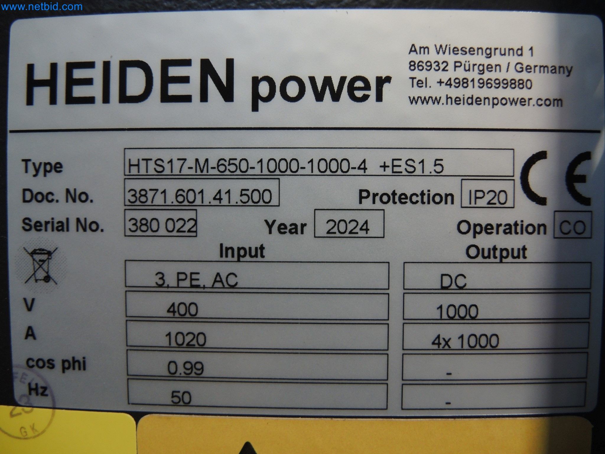 LILIUM eAircraft GmbH / LILIUM GmbH; máquinas, sistemas de ensaio e equipamento operacional para a produção de eVTOLs-11