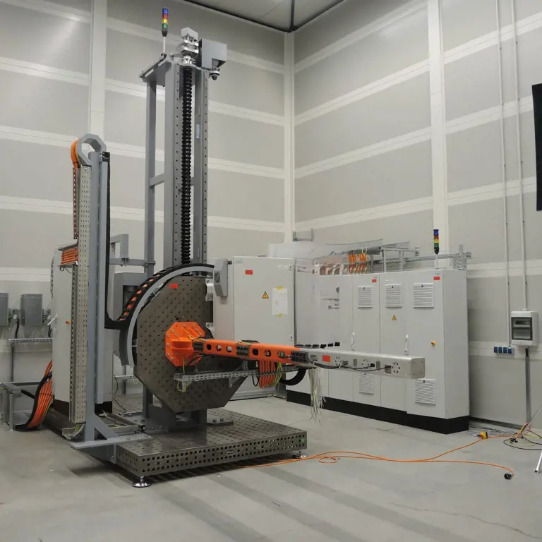 Block-Position Triebwerkteststand (OHNE DAQ-Cabinet / (Zuschlag unter Vorbehalt)