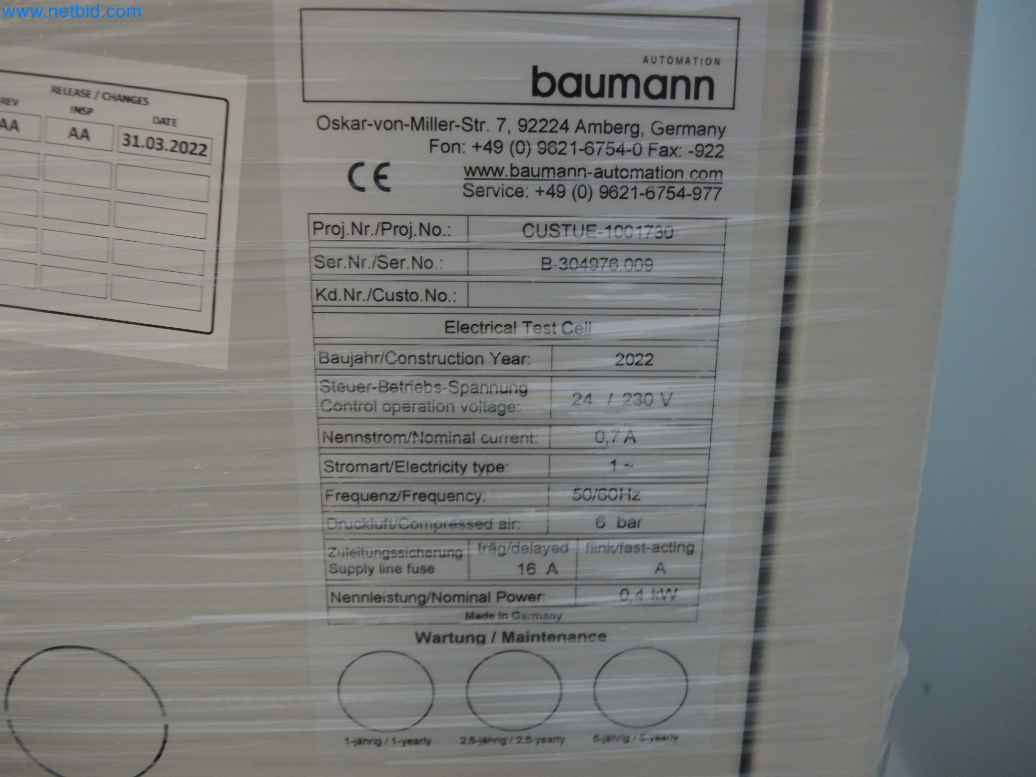 LILIUM eAircraft GmbH / LILIUM GmbH; machines, test systems and operating equipment for the production of eVTOLs-9