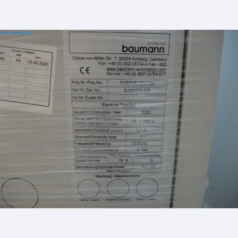 LILIUM eAircraft GmbH / LILIUM GmbH; machines, testsystemen en bedieningsapparatuur voor de productie van eVTOL's-9