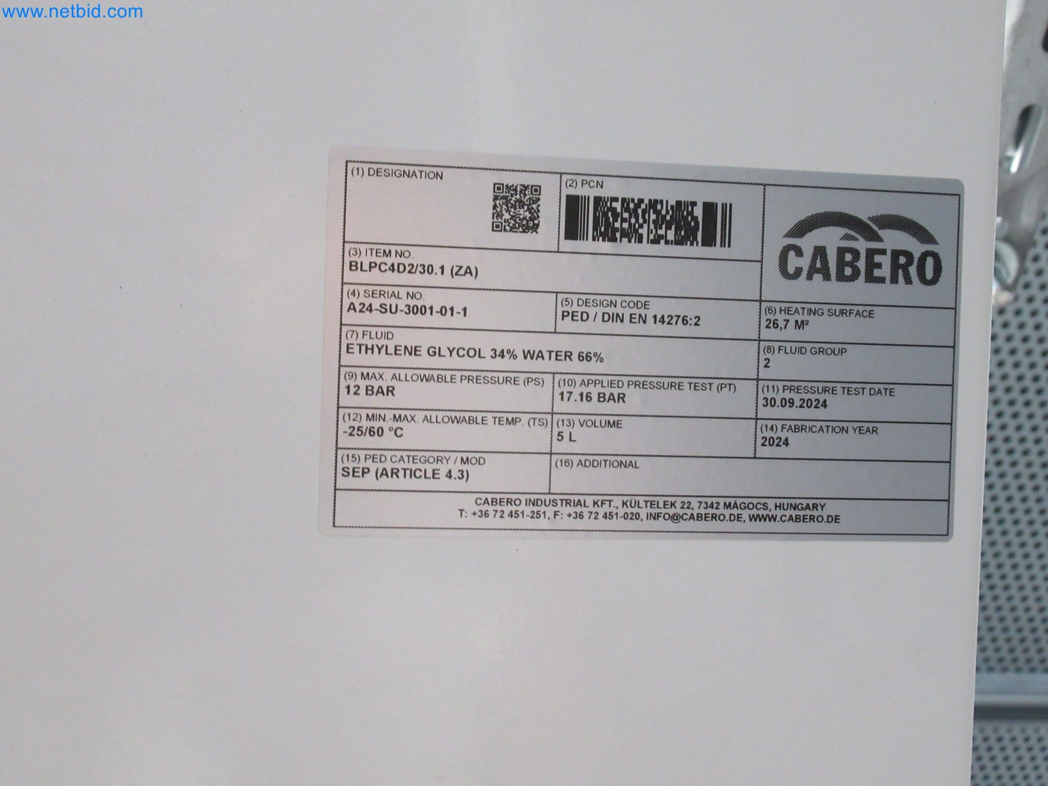 LILIUM eAircraft GmbH / LILIUM GmbH; Maschinen, Testanlagen und Betriebsausstattungen zur Herstellung von eVTOL -168