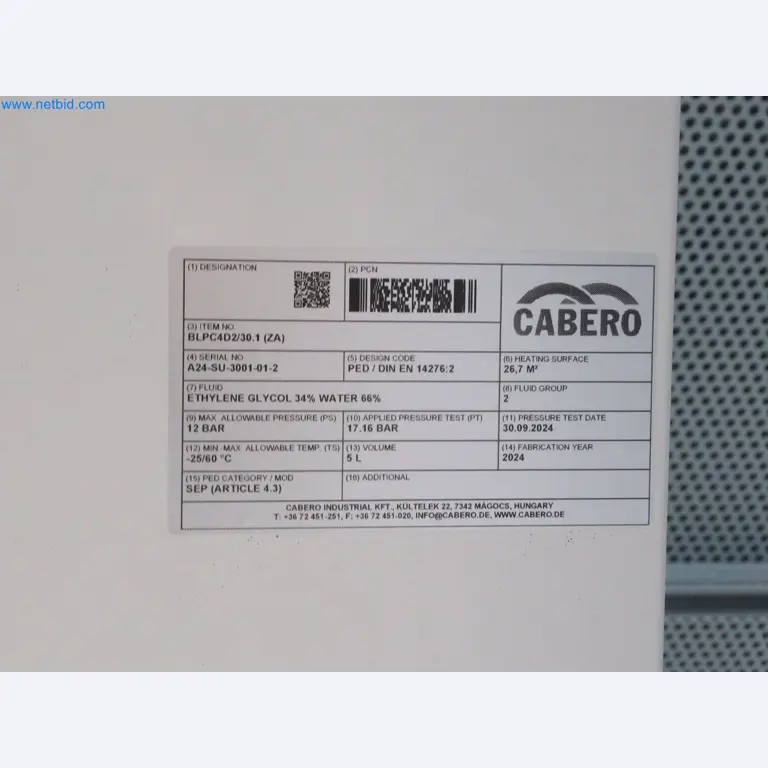 LILIUM eAircraft GmbH / LILIUM GmbH; Maschinen, Testanlagen und Betriebsausstattungen zur Herstellung von eVTOL -170