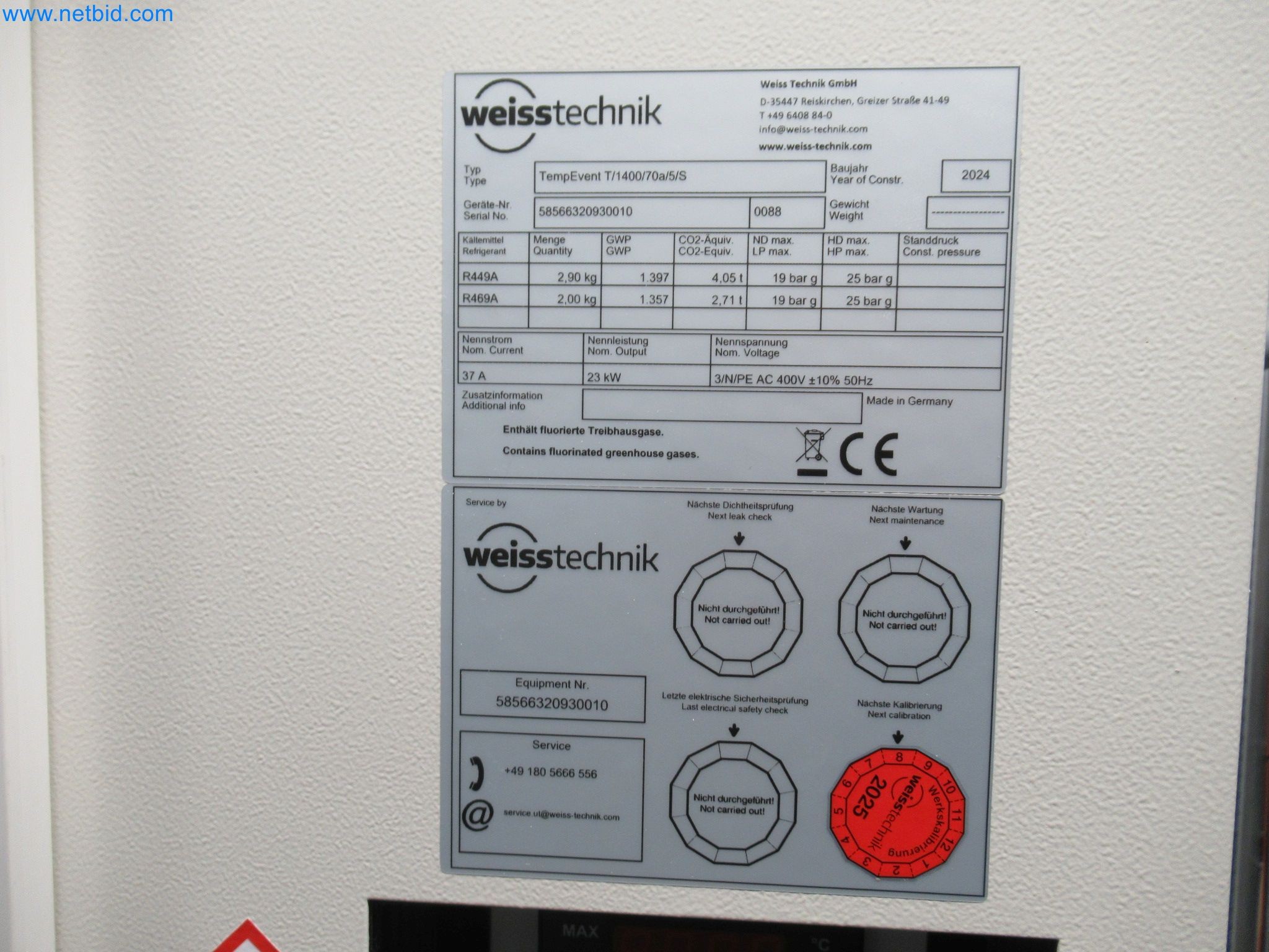 LILIUM eAircraft GmbH / LILIUM GmbH; Maschinen, Testanlagen und Betriebsausstattungen zur Herstellung von eVTOL -45