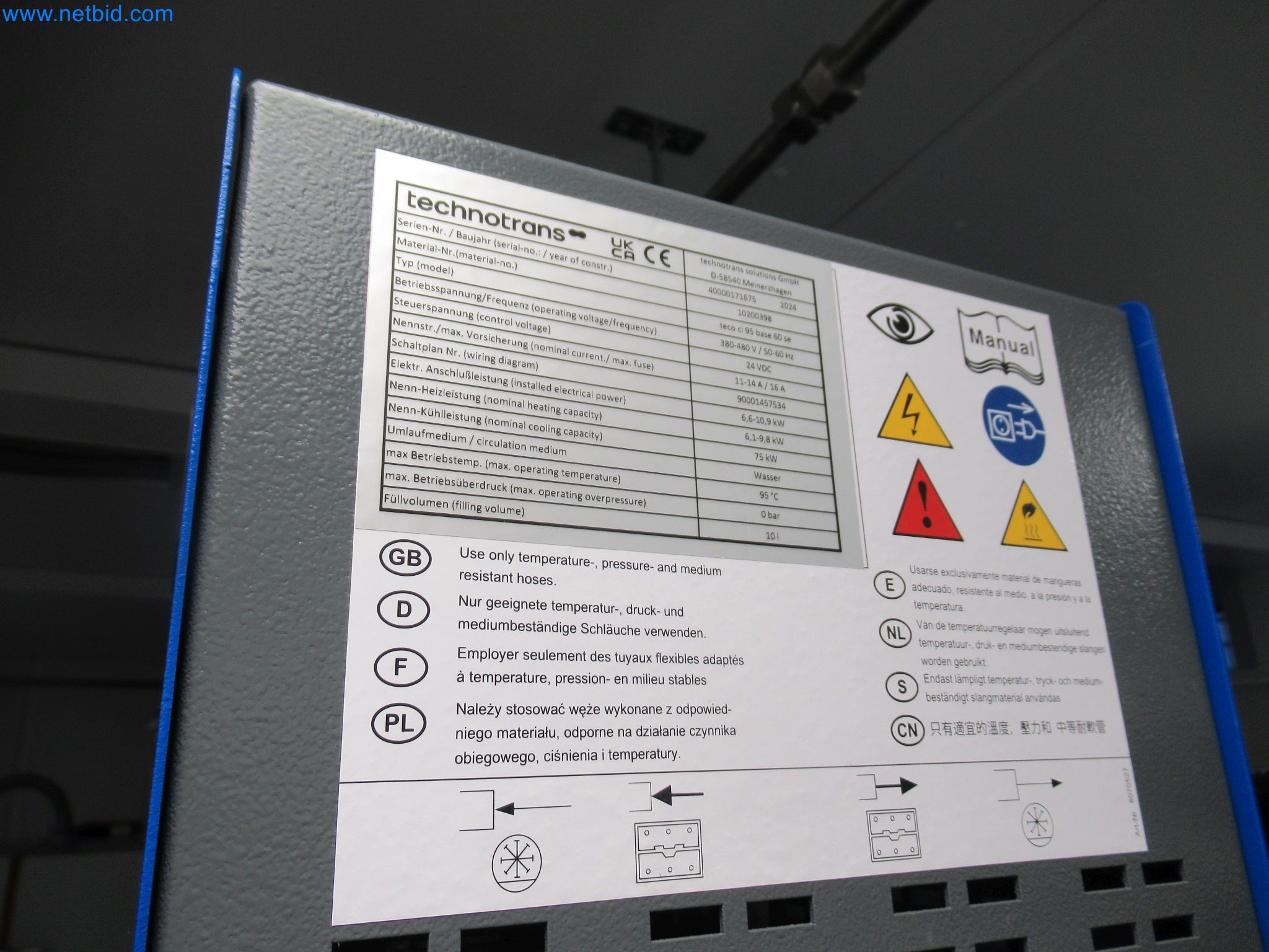 LILIUM eAircraft GmbH / LILIUM GmbH; machines, test systems and operating equipment for the production of eVTOLs-1