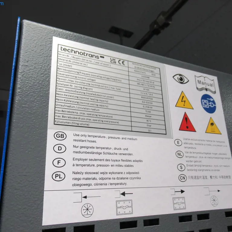 Unidad de control de la temperatura Technotrans Base.Line