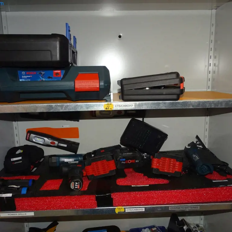 Vsebina omarice (CAB03)