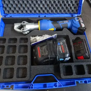 Klešče za stiskanje z baterijskim napajanjem Klauke EKM60IDCFB