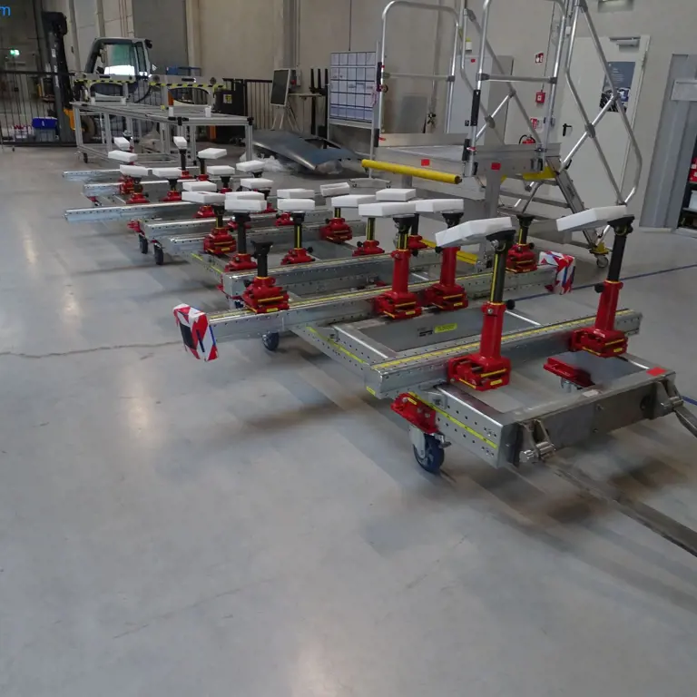mobile Richtbank (TL00002) (Zuschlag unter Vorbehalt) Car Bench IPBTS 250/2200