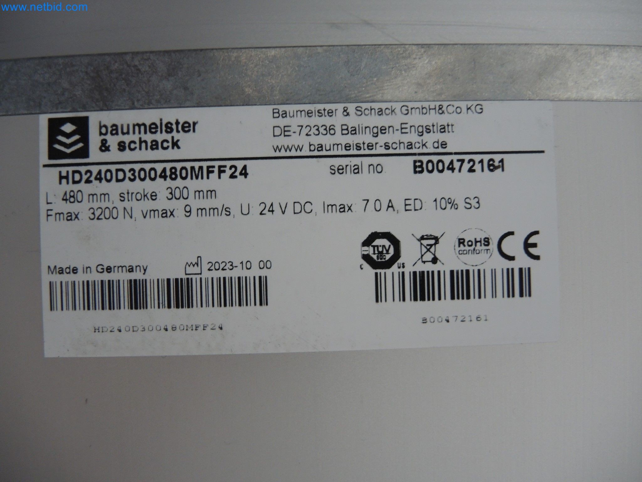 LILIUM eAircraft GmbH / LILIUM GmbH; technical equipment, avionics inventory, spare parts, and operating supplies for the manufacture of eVTOLs-8