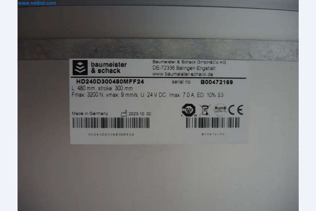 LILIUM eAircraft GmbH / LILIUM GmbH; technical equipment, avionics inventory, spare parts, and operating supplies for the manufacture of eVTOLs-5