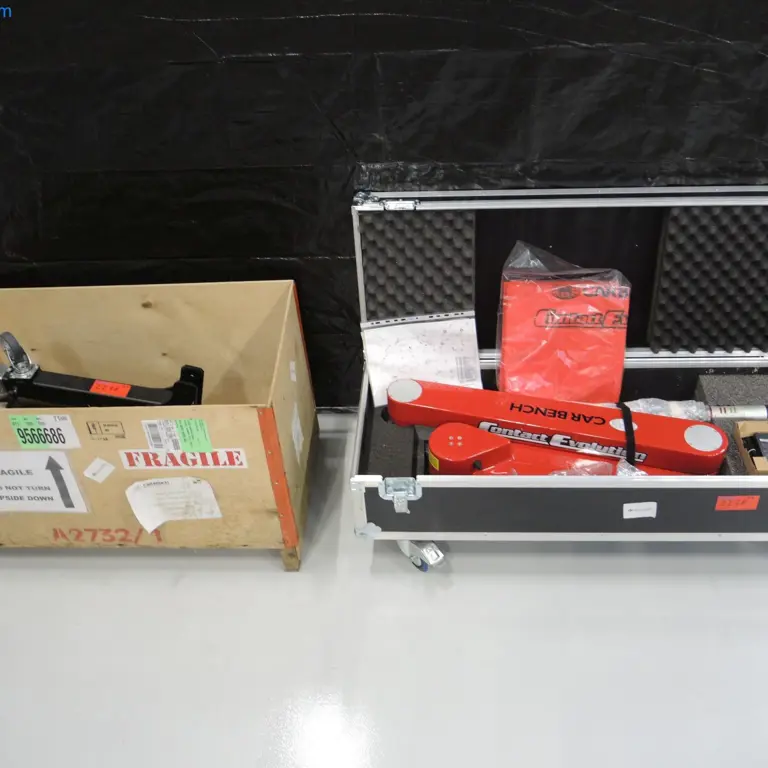 Laser-Vermessungssystem Car Bench