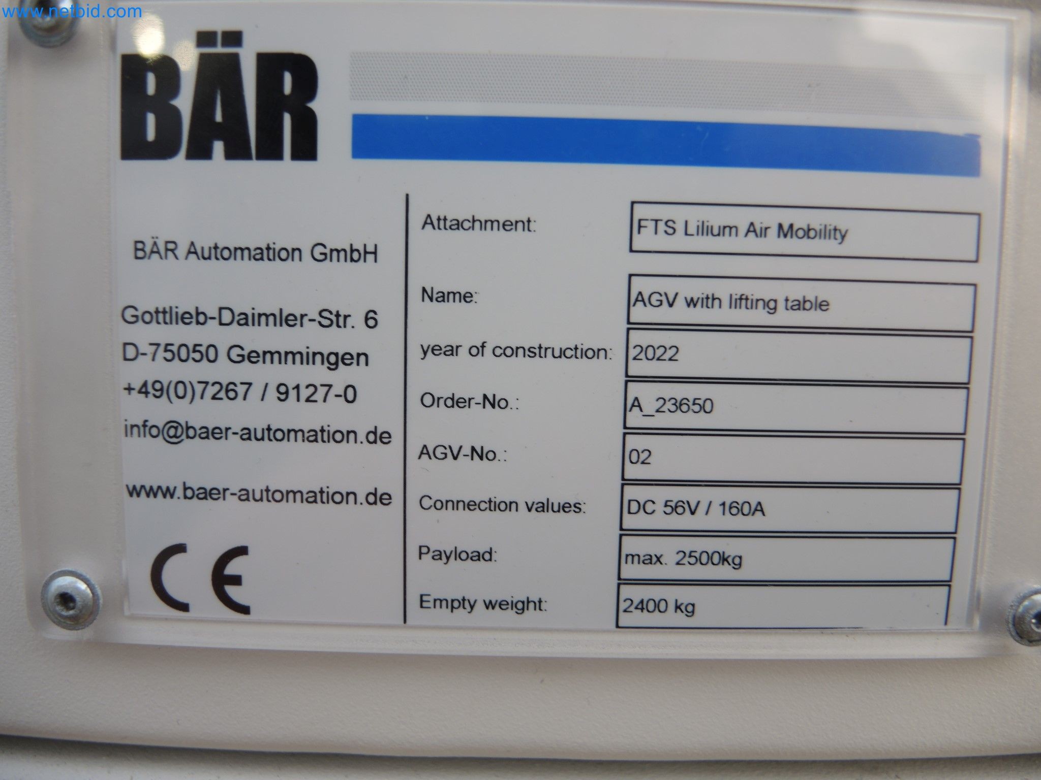 LILIUM eAircraft GmbH / LILIUM GmbH; machines, test systems and operating equipment for the production of eVTOLs-7